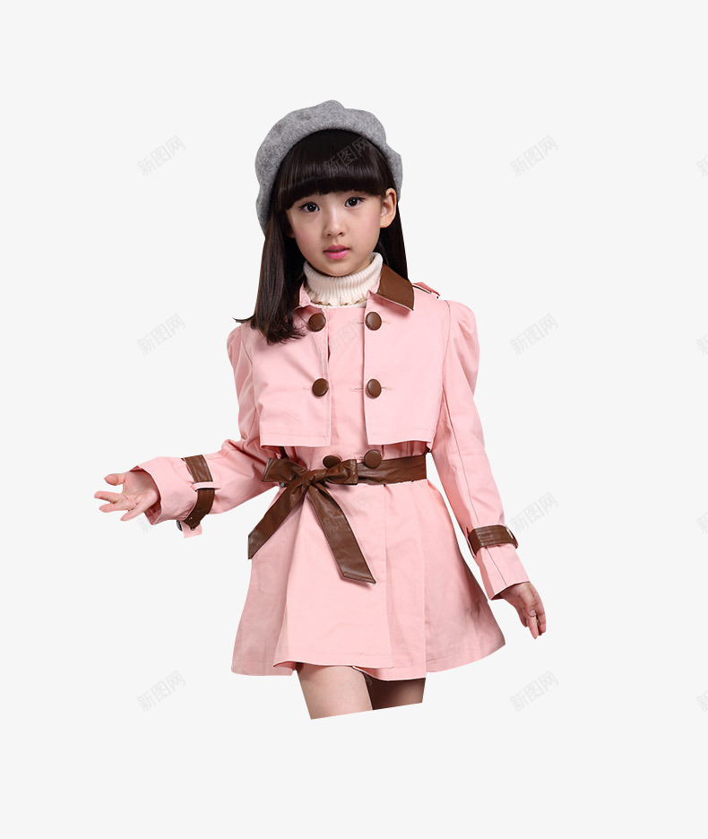 摄影粉红色的风衣造型png免抠素材_新图网 https://ixintu.com 摄影 粉红色 造型 风衣
