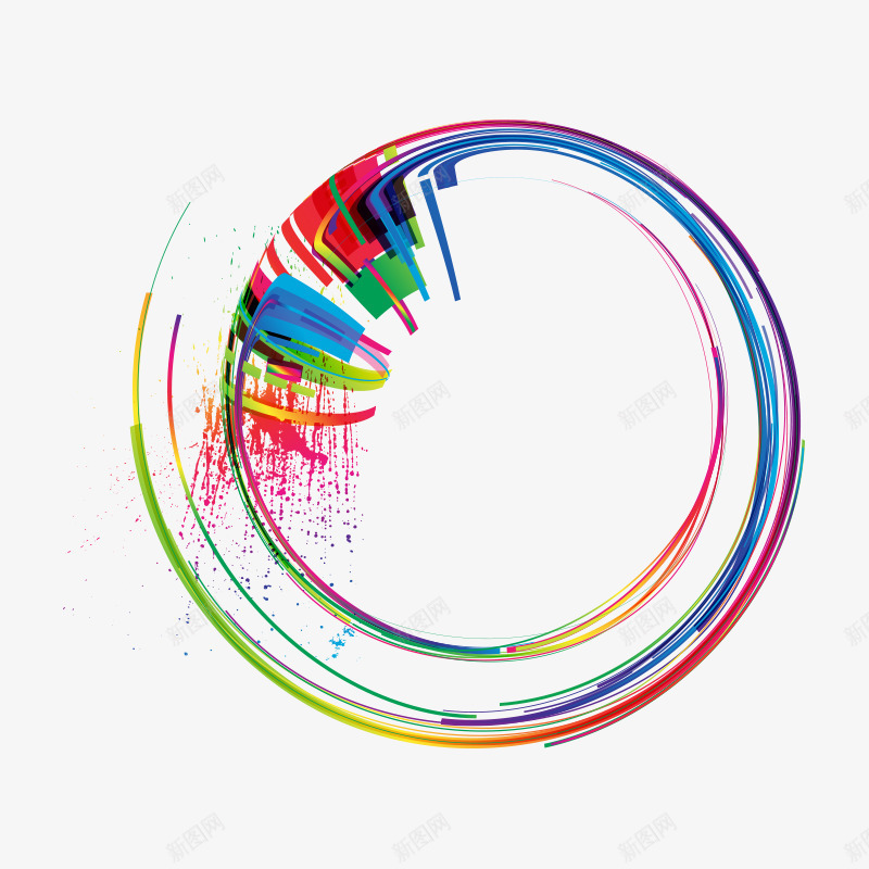 线条图案炫光图案png免抠素材_新图网 https://ixintu.com 圆形图案 炫光图案 精美图案 线条图案 音乐元素图案