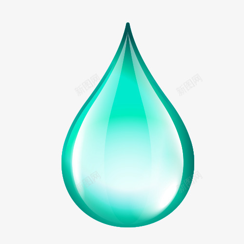 卡通水滴png免抠素材_新图网 https://ixintu.com 卡通 精品 美图