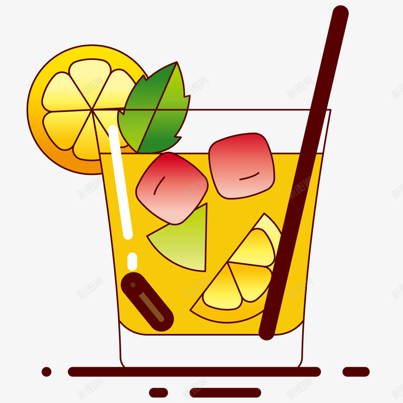夏季新鲜大罐玻璃杯饮料png免抠素材_新图网 https://ixintu.com 冰红茶 冷饮 夏季 大罐 新鲜 果汁 柠檬片 玻璃杯 酒水 饮料