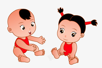 娃娃png免抠素材_新图网 https://ixintu.com 小娃娃古代小孩