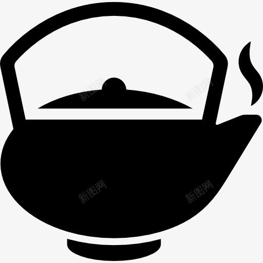 茶壶图标png_新图网 https://ixintu.com 壶 工具 温泉 热水 茶 茶叶 茶叶罐 锅 食品 饮料
