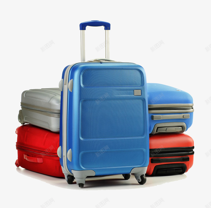 拉杆箱组合png免抠素材_新图网 https://ixintu.com 产品实物 拉杆箱 旅行箱包 组合产品