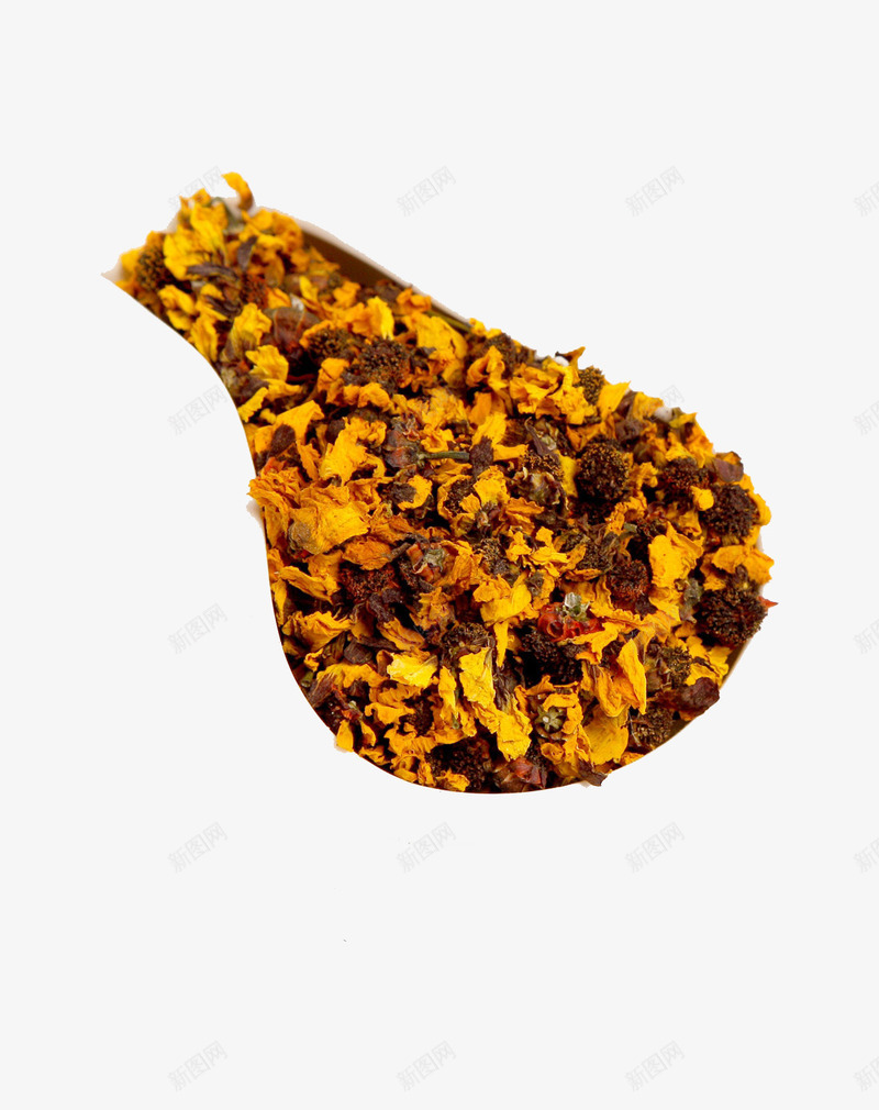 雪菊花茶png免抠素材_新图网 https://ixintu.com 一堆菊花茶 产品实物 茶叶 高山雪菊