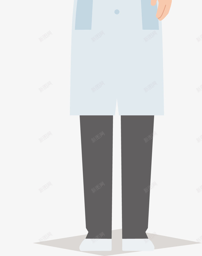 胜利的手势png免抠素材_新图网 https://ixintu.com 医生 工作 手 手指 法医 男医生 矢量人物 矢量医生 职业 职员