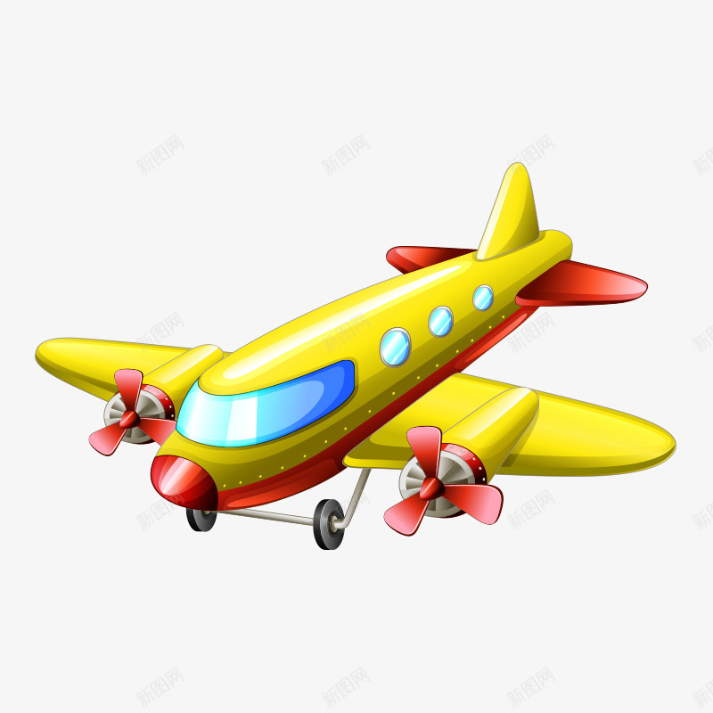 飞机交通工具卡通png免抠素材_新图网 https://ixintu.com 交通 交通工具 交通运输 假日 卡通 插图 现代科技 航天 航空 航空飞机 质感 飞机 黄色