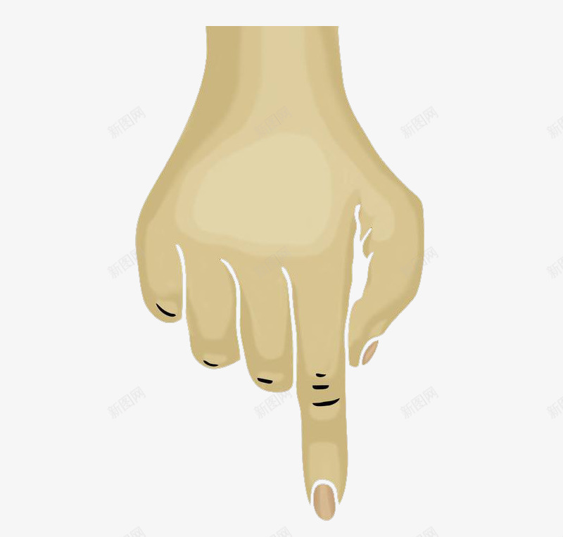 卡通手绘食指向下指手势装饰png免抠素材_新图网 https://ixintu.com 卡通手绘食指向下指手势装饰矢量图案免费下载 卡通风格 向下指 向下指手势 手势 手绘风格 矢量图案 装饰 食指