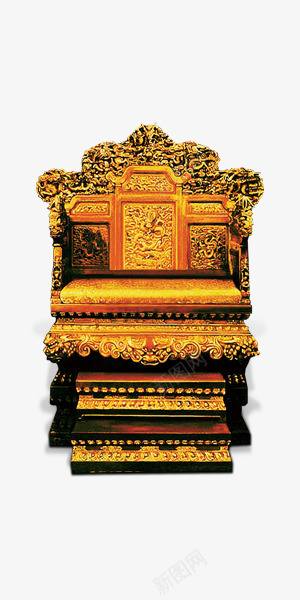 中国风古代龙椅商业png免抠素材_新图网 https://ixintu.com 中国风 古典 商业 椅子 椅子素材库 椅子素材库图片 龙椅 龙椅矢量图