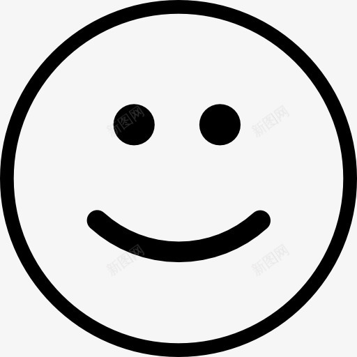 微笑图标png_新图网 https://ixintu.com 人 微笑 微笑的脸 快乐 手势 接口 表情