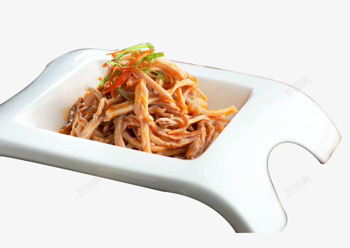 红油肚丝png免抠素材_新图网 https://ixintu.com 产品实物 美食 肚丝 菜肴