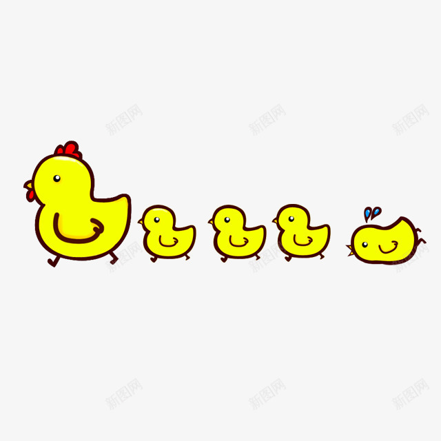 小黄鸡png免抠素材_新图网 https://ixintu.com Q版小黄鸡 可爱小鸡 小鸟 小黄鸡 鸡妈妈 黄色小鸡