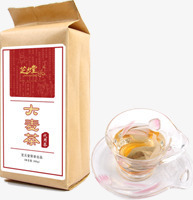 春茶大麦茶茶叶包装素材