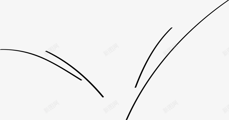 简笔画树枝笔刷png免抠素材_新图网 https://ixintu.com 树枝 笔刷 简笔画