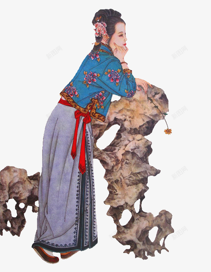 中国古代女子png免抠素材_新图网 https://ixintu.com 中国风 传统 古代 女性