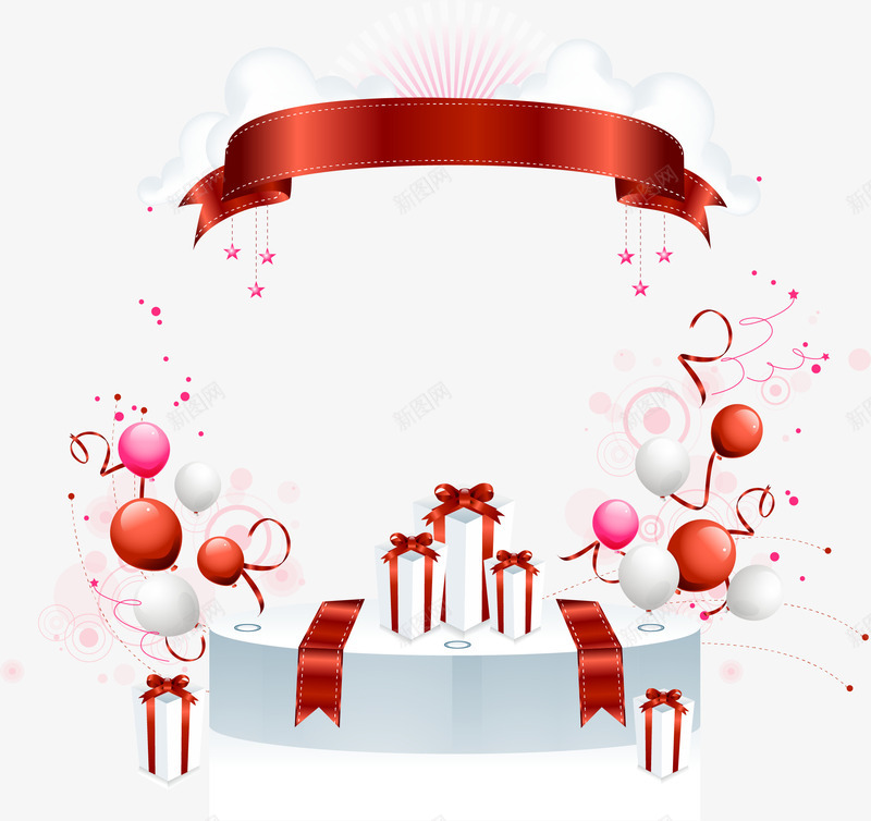 明信片装饰贺卡png免抠素材_新图网 https://ixintu.com 小碎花 明信片装饰贺卡 画框 红丝带 节日装饰 节日贺卡 装饰边框