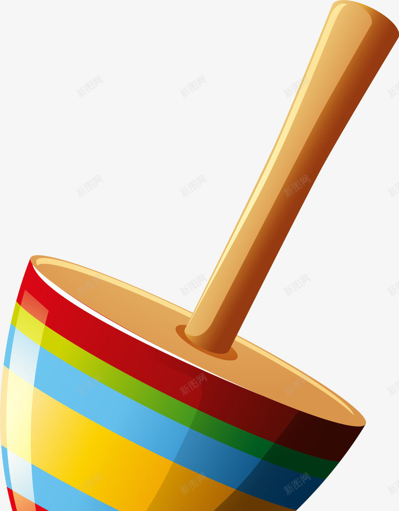 彩色立体玩具陀螺png免抠素材_新图网 https://ixintu.com 儿童玩具 小孩 游戏 玩具陀螺 玩耍 立体玩具 童趣