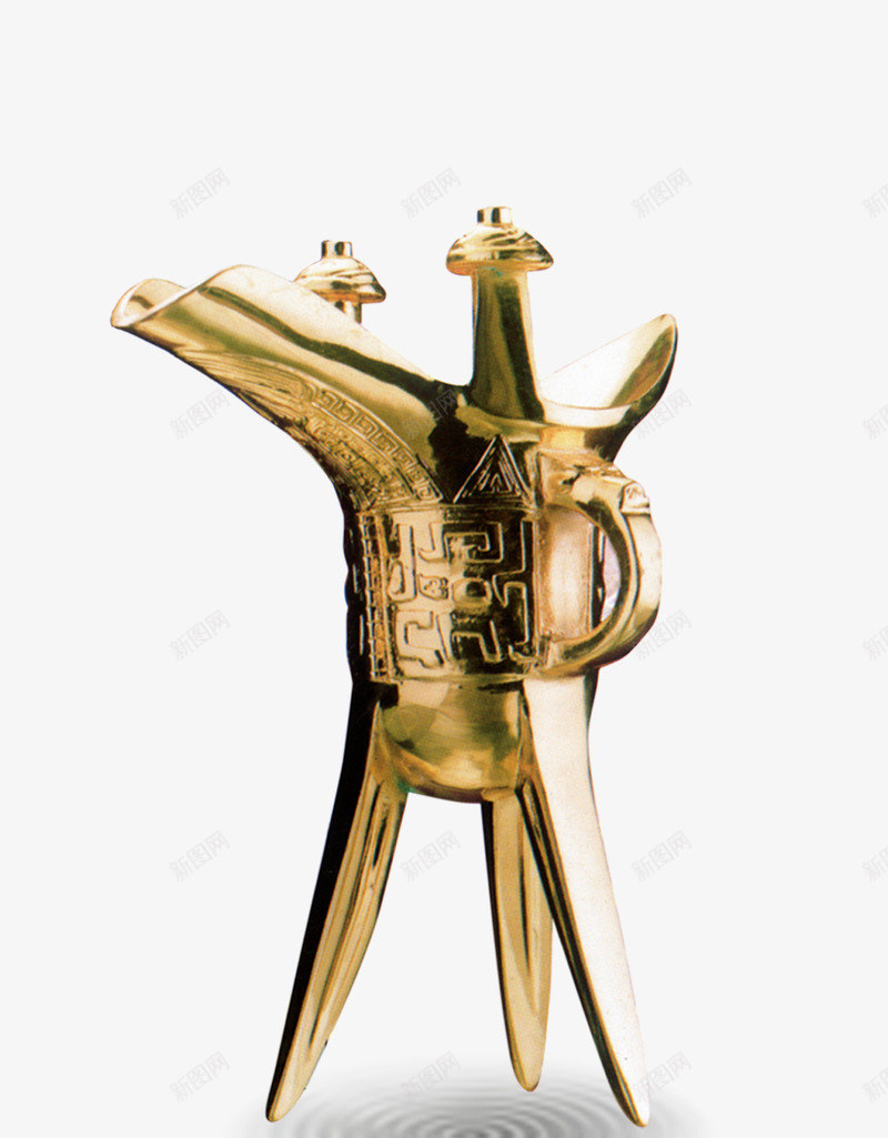 古代酒杯psd免抠素材_新图网 https://ixintu.com 复古 帝王 杯 赐酒 酒杯