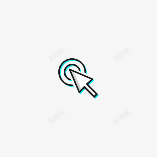 鼠标点击鼠标手手势动作图标png_新图网 https://ixintu.com 剪影图标 图标 点击 确认 鼠标手指