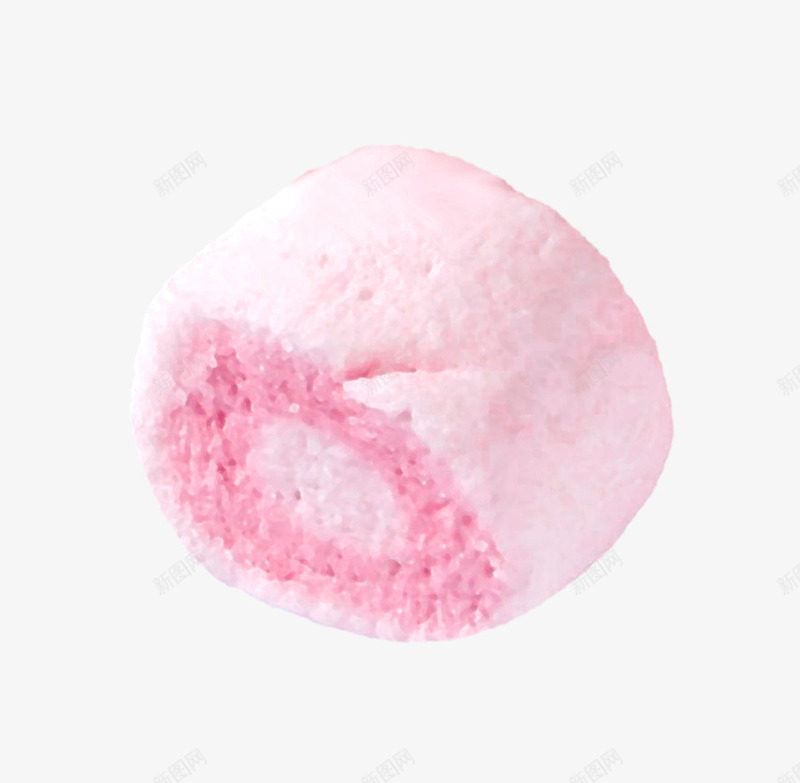 粉色棉花糖png免抠素材_新图网 https://ixintu.com 棉花糖 甜品 甜食 糖果