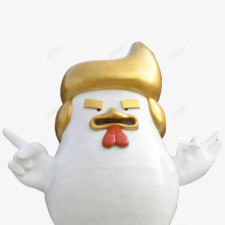 一只卡通大公鸡png免抠素材_新图网 https://ixintu.com 公鸡 卡通 玩具 鸡