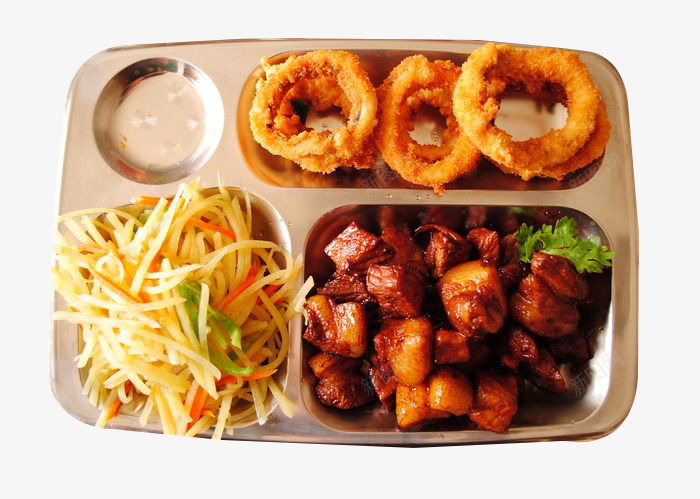 红烧肉套餐png免抠素材_新图网 https://ixintu.com 产品实物 土豆丝 套餐 炸 红烧肉 美味 美食