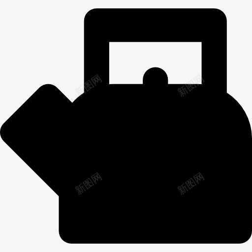壶图标png_新图网 https://ixintu.com 厨房用具 咖啡壶 工具和用具 水壶 热饮料 茶叶 食品