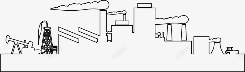 高楼建筑手绘图图标png_新图网 https://ixintu.com nbsp 城市 城市建筑图 城市线框 建筑 手绘城市图 曲线 线条 线绘 边框 都市 高楼