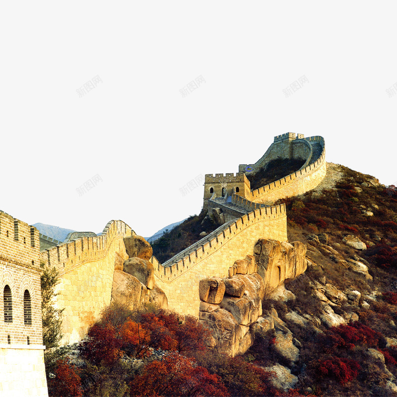 万里长城png免抠素材_新图网 https://ixintu.com 中国 古代 建筑 长城 风景