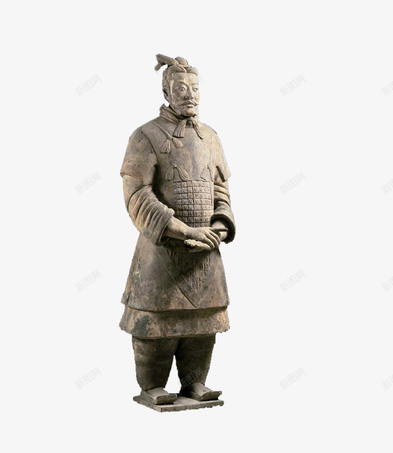 秦代陶俑png免抠素材_新图网 https://ixintu.com 古代 实物 秦代 陶俑