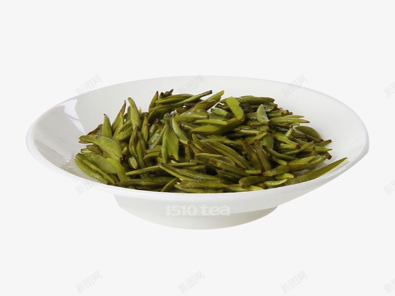 一碟皇茶绿茶叶png免抠素材_新图网 https://ixintu.com 一碟 品牌 皇茶 碟子 绿茶 茶叶