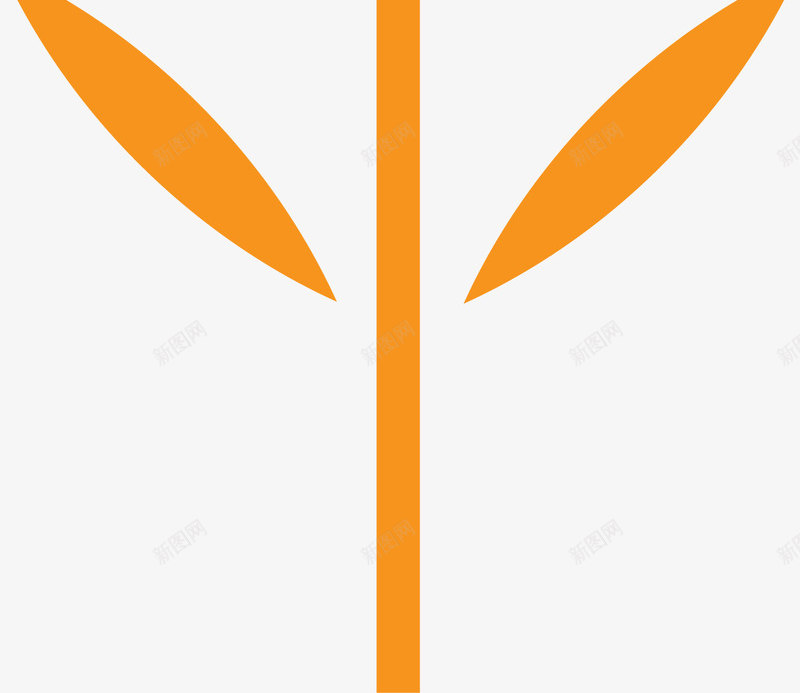 手绘卡通黄色花草矢量图图标ai_新图网 https://ixintu.com 卡通 图标 图案 手绘 树叶 树枝 植物 花草 黄色 矢量图