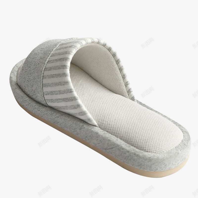 春夏开口亚麻拖鞋png免抠素材_新图网 https://ixintu.com 亚麻布 亚麻拖鞋 产品实物 凉拖鞋 夏季拖鞋 透气亚麻拖鞋 鞋子