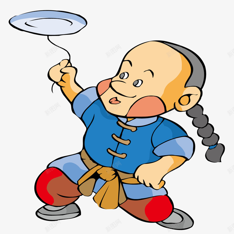 耍杂技的古代男孩png免抠素材_新图网 https://ixintu.com 古代 杂技 男孩