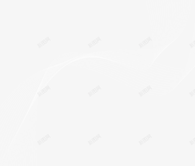 白色线条曲线png免抠素材_新图网 https://ixintu.com 图案 曲线 清新 白色 简约 线条 花纹 边框纹理