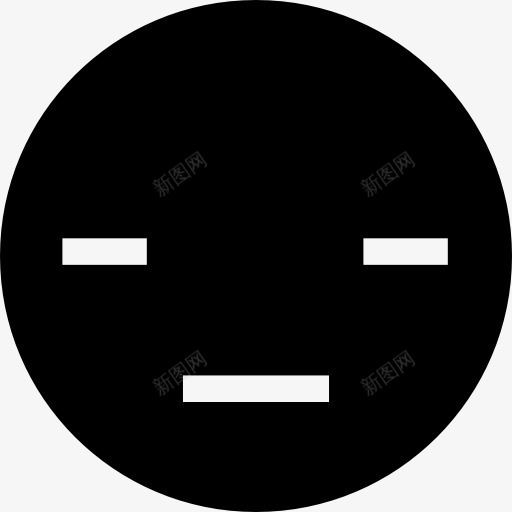无聊的图标png_新图网 https://ixintu.com 头 情绪 手势 无聊 脸 表情符号