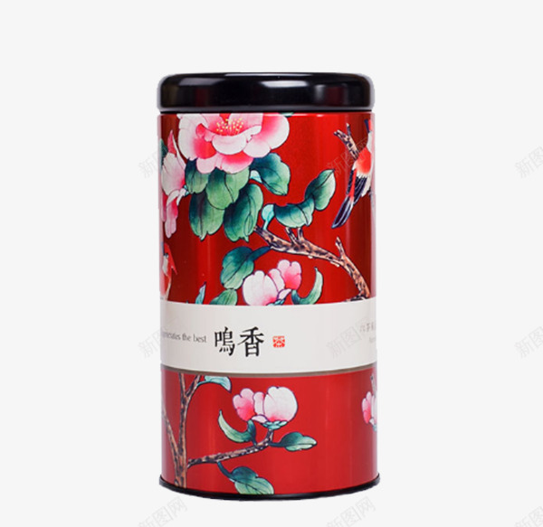 密封磨砂马口铁茶叶罐png免抠素材_新图网 https://ixintu.com 产品实物 优选材质 免费png 红色 耐磨