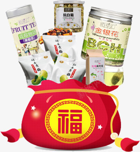 金银花电商活动茶叶包装png免抠素材_新图网 https://ixintu.com 包装 活动 茶叶 金银花