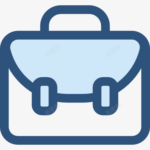 袋图标png_新图网 https://ixintu.com 书包 公文包 办公用品 包 学校 学校材料 工具和用具 投资组合 教育