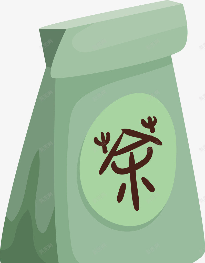 一带绿茶矢量图eps免抠素材_新图网 https://ixintu.com 一袋 一袋茶叶 绿色 绿色茶叶 茶叶 茶叶PNG 矢量图