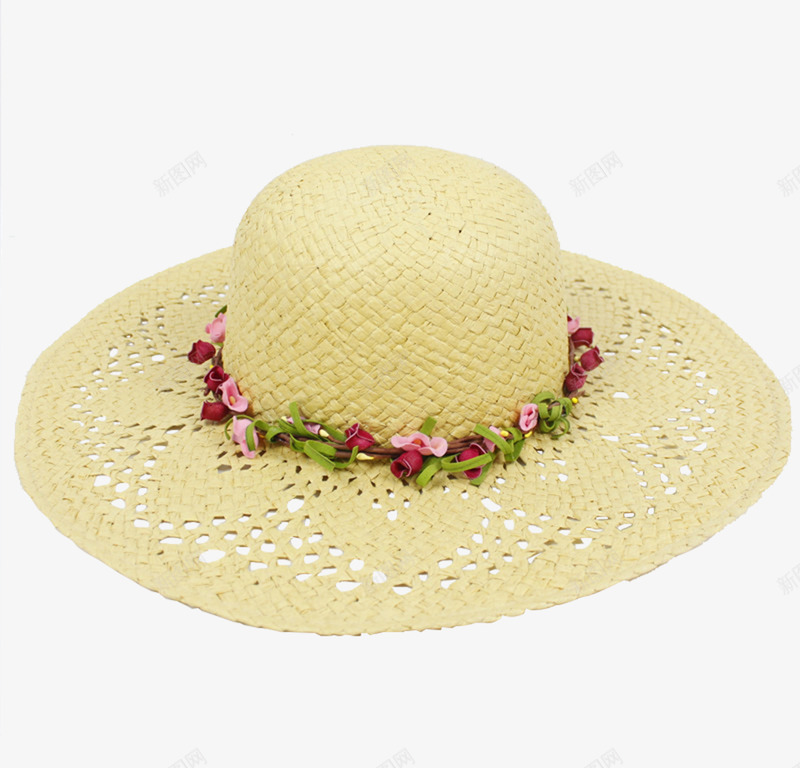 女士草帽png免抠素材_新图网 https://ixintu.com 夏季草帽 女草帽 清凉大草帽 花边草帽 镂空草帽