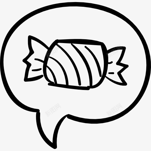 要求一个糖果在万圣节图标png_新图网 https://ixintu.com 万圣节 接口说 概述 气泡 糖果 要求 轮廓椭圆形