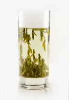 绿色新鲜春茶茶叶素材