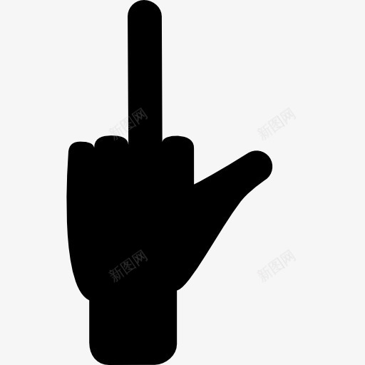 两个手指上升信号图标png_新图网 https://ixintu.com 一方面 两 剪影的信号 填充 姿态 影子手势 手势 手指