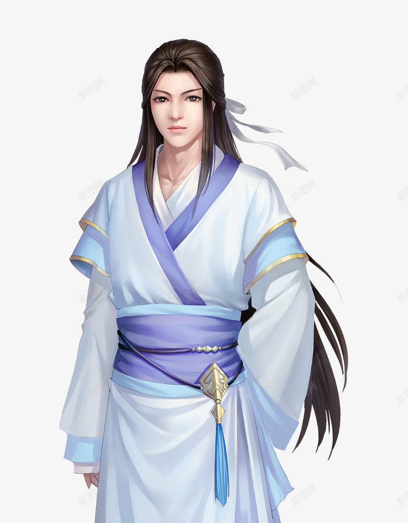 古代男子男装绅士儒雅png免抠素材_新图网 https://ixintu.com 儒雅 古代 图片 男子 男装 绅士