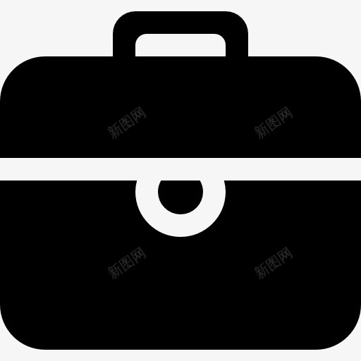 组合黑色象征图标png_新图网 https://ixintu.com brifcase 商业 大杯固体 工具 手提箱 手提袋 投资组合 黑色