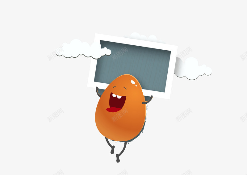 复活节卡通鸡蛋png免抠素材_新图网 https://ixintu.com 举牌 免费png图片 免费矢量素材 开心 标签 茶叶蛋 鸡蛋