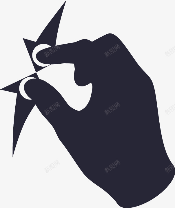 手势双指缩放图标png_新图网 https://ixintu.com 手势双指缩放
