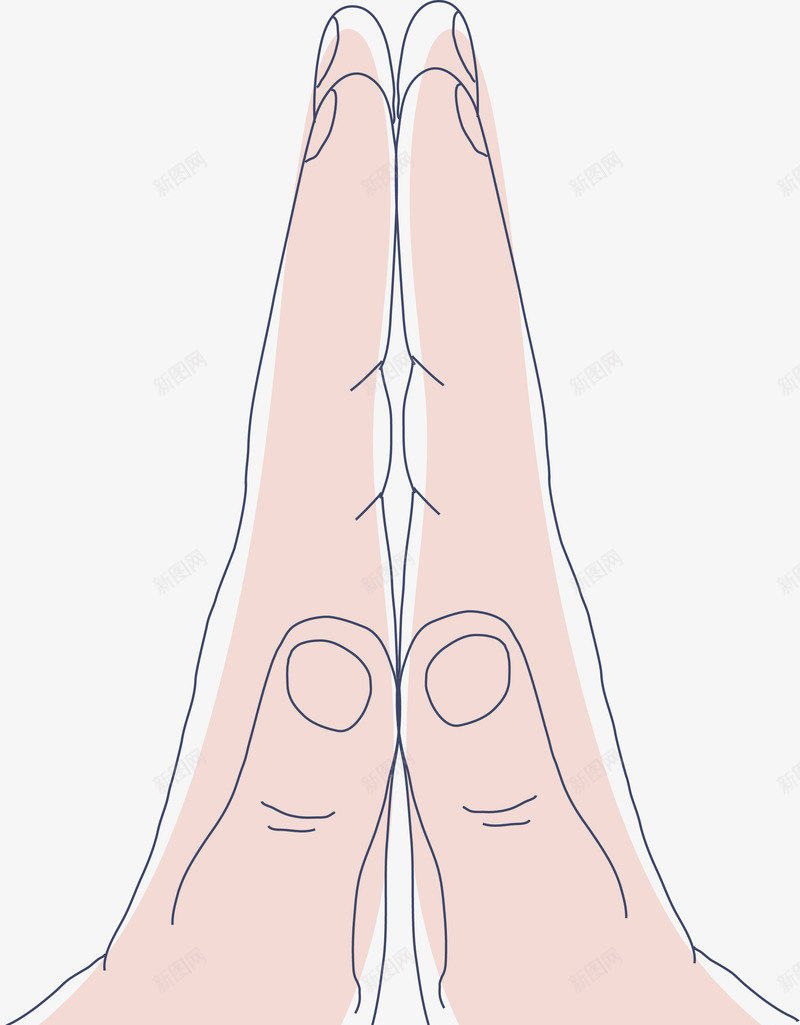 卡通手贴手png免抠素材_新图网 https://ixintu.com 人体器官 卡通手 卡通手掌 卡通手背 卡通手臂 手 手势 手指 手掌 手背 简笔画手