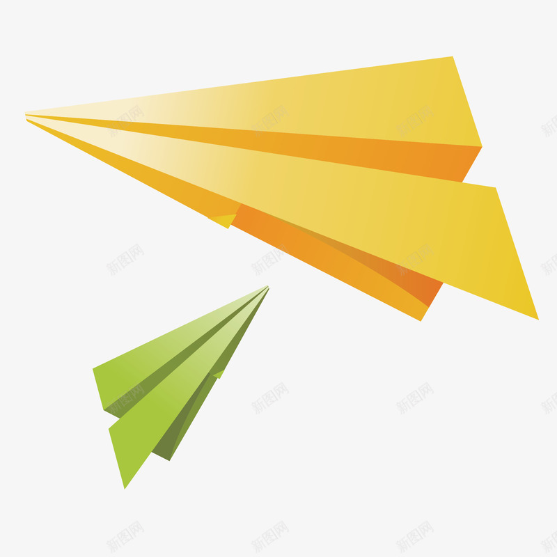 卡通彩色纸飞机图案png免抠素材_新图网 https://ixintu.com 卡通图 彩色纸飞机 手工 折纸 纸飞机 飞翔
