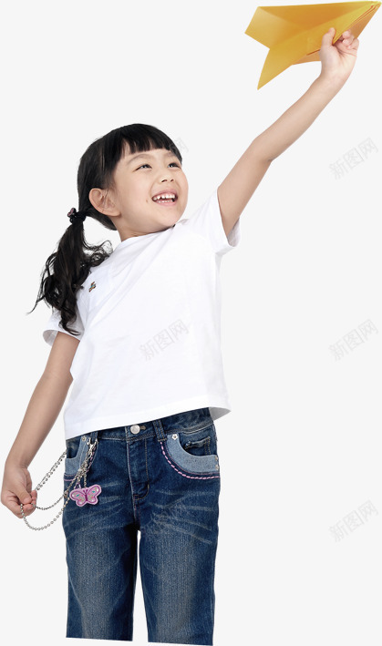 清新田园放飞纸飞机儿童女童png免抠素材_新图网 https://ixintu.com 儿童 女童 放飞 清新 田园 飞机